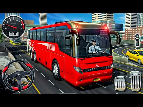 City Coach Bus Simulator - Offroad Coach Bus Driving 2025 - Android GamePlay