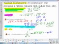 Simplifying Radicals and Their Properties