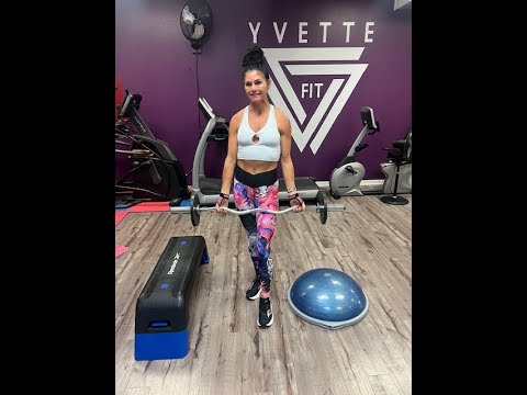 60 Minute Bosu/Step/ Barbell Circuits