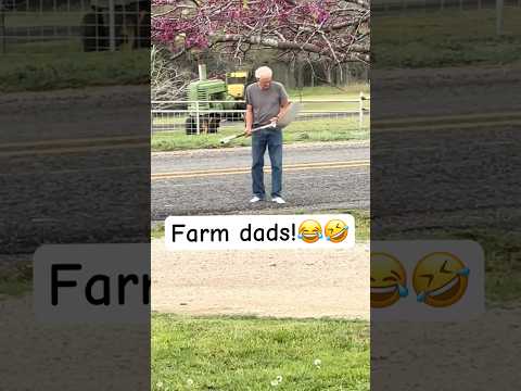 Farm dads are all the same!😂 #farming #farm #farmer #agriculture #farmlife #familyfarmlife #farmers