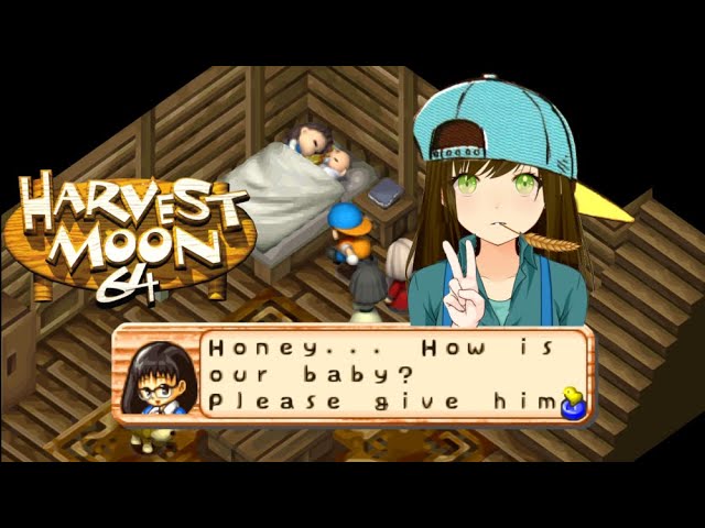 Harvest Moon 64 - The baby is born! Episode 33