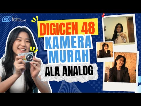 Kamera Digital Rasa Analog Harga 500 Ribuan?! Review Digicen 48