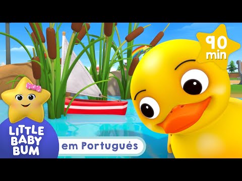 Vamos Remar! 🚣‍♂️🎶 | Little Baby Bum | Moonbug Kids | Músicas Infantis em Português