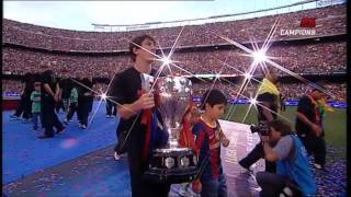 FC.Barcelona - Celebració Champions 2011 - Camp Nou 2/3