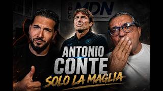 CONTE LASCIA IL NAPOLI! SOLO LA MAGLIA STOP.