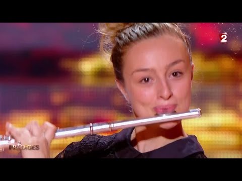 Fanny joue "Badinerie" & "Le vol du bourdon" à la flûte traversière - Prodiges 2