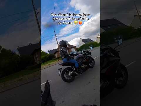 En roue libre une fois de plus😭 #humor #moto #funny #fyp #viral #pourtoi