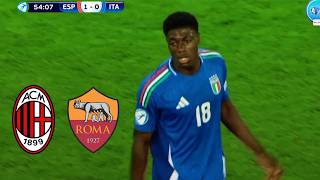 Issa Doumbia VS Spain U 21 - AC Milan & AS Roma Midfielder Target