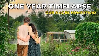 Full Year Homestead Recap 2025 | A Year That Grew Us (Month to Month Homestead Timelapse)