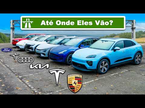 Dirigi estes NOVOS carros elétricos até eles MORREREM!