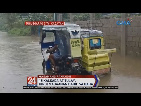 15 Kalsada At Tulay Hindi Madaanan Dahil Sa Baha Video GMA News Online