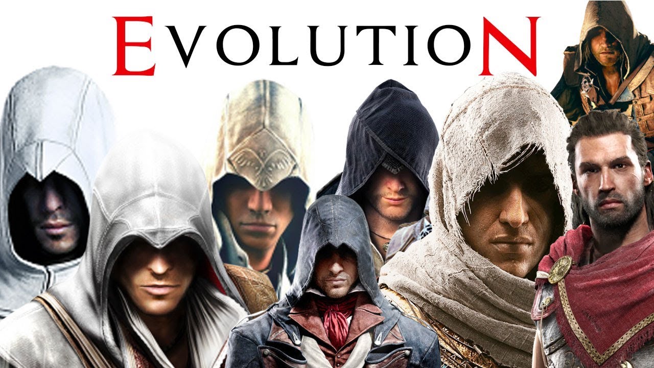 Evolution of assassin's creed