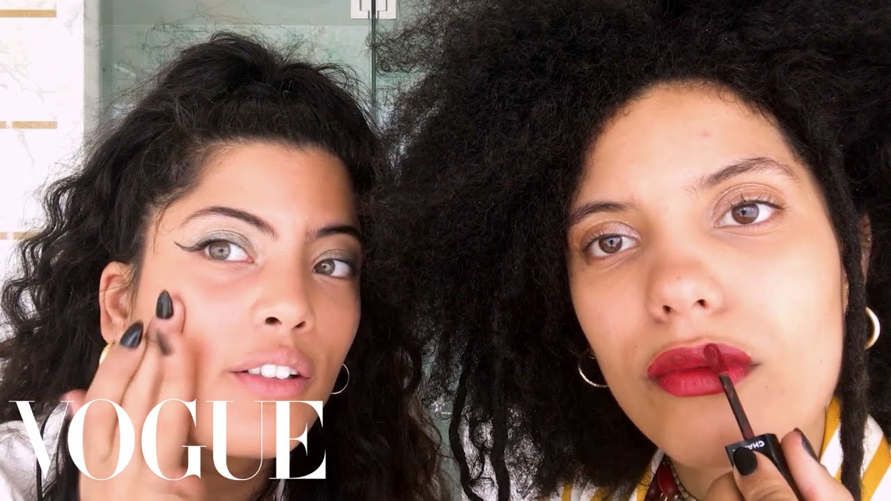 French-Cuban Sisters Ibeyi Do Their Going Out Beauty Routine - Beauty Secrets