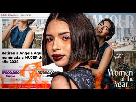 ANGELA AGUILAR NOMINADA a "MUJER" DEL AÑO