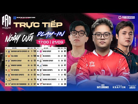 🏆 [VL PGS 2025 #2 APAC] PLAY-IN - NGÀY CUỐI: TDT, WDE, FL, NHE, RUW, FFL, FS, BRU, AG, AURA,XMEN,...