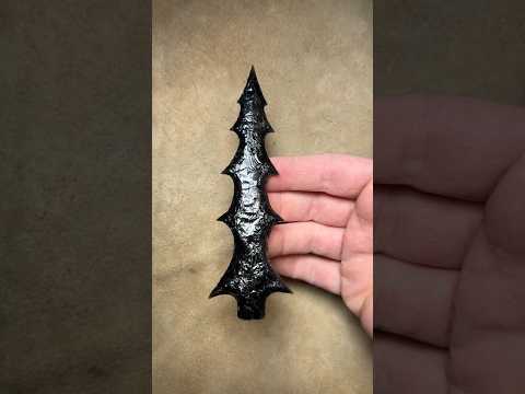 Making an Obsidian Harpoon Spearhead