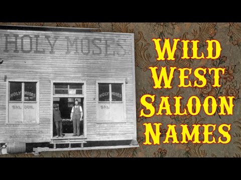 Wild West Saloon Names