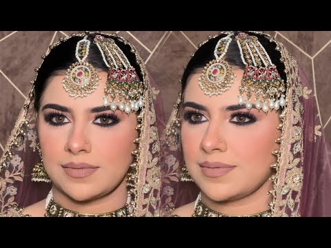 Morning bridal look by @Manveenmakeovers Full glam look | step by step tutorial | Facts Revealed❤️