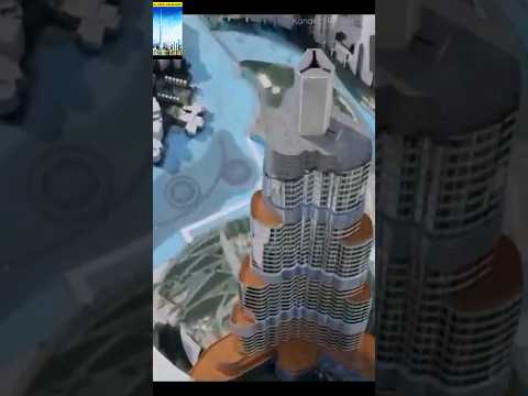 Burj khalifa 🗼 vs Jeddah tower duniya 🌍 ki sab say tallest buildings #100k #burjkhalifa #jeddahtower