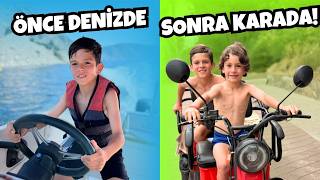 SPEEDBOAT KULLANDIK, ŞOFÖRLÜK YAPTIK! VLOG