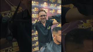 corte degradê personalizado #barbeiro #barbearia