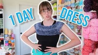 Can I Crochet A Dress in 24 Hours? | PassioKnit Vlog