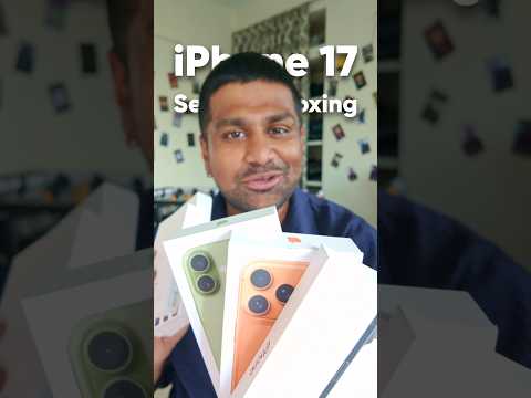 புது iPhone 17 Series - ஒரு குட்டி Unboxing #shorts