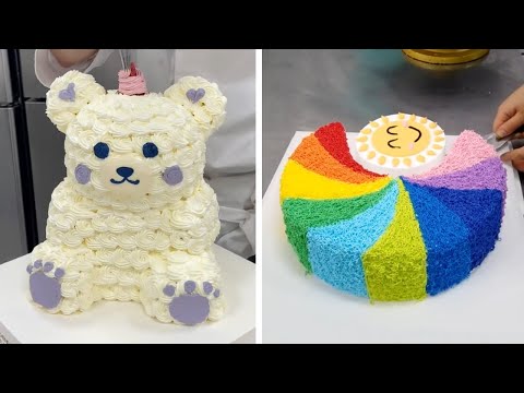 5 Fun & Creative Cake Decorating Tutorial | Most Satisfying Chocolate Cake Ideas Recipes | SO YUMMY