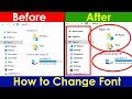 Font Management in Windows