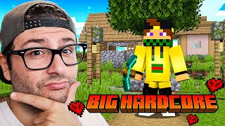 MARCY ENTRA NELLA BIG HARDCORE E I FAN LO AMMAZZANO - Minecraft