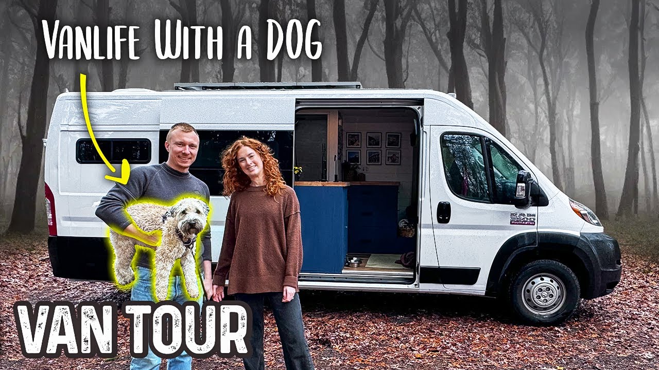 VAN LIFE Camping With a Dog – DIY RAM Promaster Campervan With Shower