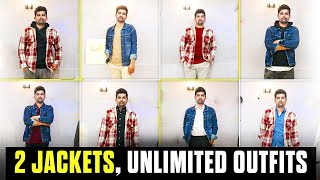2 Jackets, Unlimited Outfits BEST FASHION 2025 | Winter Fashion Style Men