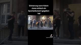 Kelvin Jones überraschte mit einem Spontankonzert ein paar Leute, meeega🔥