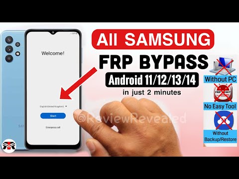 Samsung FRP Bypass 2025 (100% DONE) Android 12-13-14 Latest Security✔️Frp Lock Removal - Frp Unlock