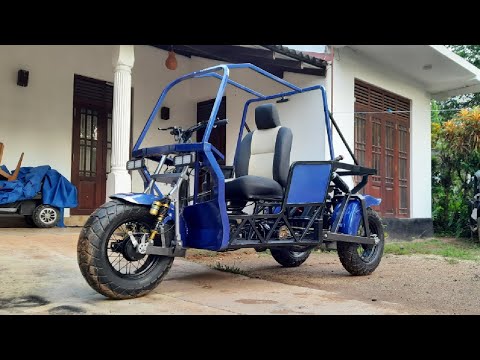 How to Make Three wheeler Trike |  Homemade offroad Three wheeler