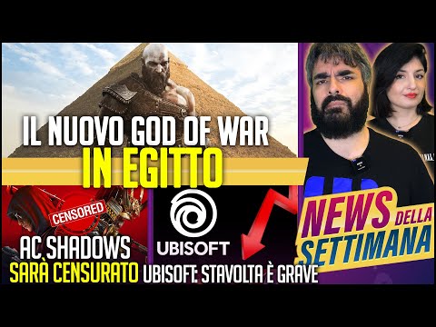 IL NUOVO GOD OF WAR IN EGITTO? | AC SHADOWS CENSURATO | UBISOFT ORA DAVVERO NEI GUAI? #NEWS