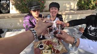 Laos LA ສະບາຍດີ🙏 Temecula south ￼California wine tasting วันนี้ลงมาลองไวน์ไปใหม่