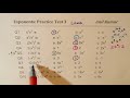 Exponents and Their Properties
