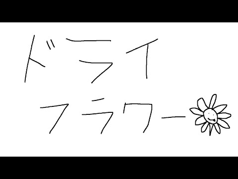 【cover】ドライフラワーを歌いました