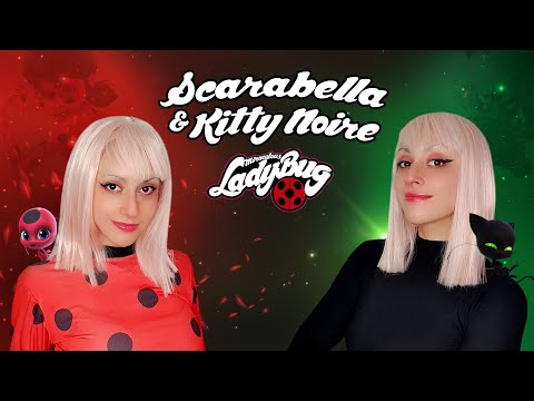 Miraculous Ladybug -Temporada 5: SCARABELLA & KITTY NOIR(Legends Never Die/Nunca morirás)Hitomi Flor