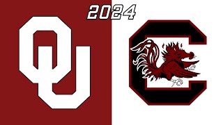 2024 Oklahoma Sooners vs South Carolina Gamecocks Full Game Replay | NCAA College Football | 720p
