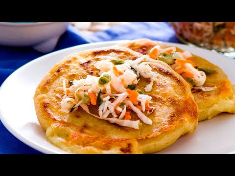Como Hacer Pupusas de Queso con Jalapeño bien Sabroso y Fácil de preparar