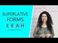 Understanding Superlative Forms in English