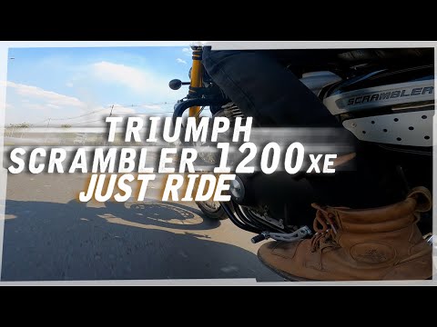 JUST RIDE - TRIUMPH SCRAMBLER 1200 (com @miguelmeloms)