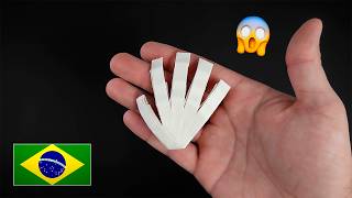 Como Fazer uma MÃO DE ORIGAMI com Dedos Articulados