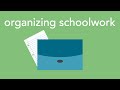 School Supplies Organization Strategies