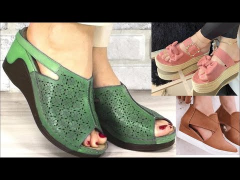 FASHION FOOTWEAR DESIGN SANDAL SHOES COLLECTION FOR LADIES NEW LATEST STYLISH BOOTS