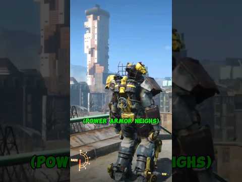 Fallout 4 Has HORSE ARMOR