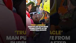 Survivor pulled from rubble 8 days after deadly Venezuela earthquakes