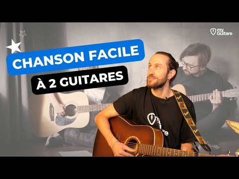 Un super MORCEAU FACILE pour jouer à 2 guitares (ou avec son looper) 🎸🎸